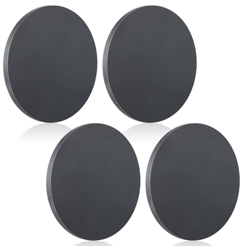1/4" Thick 8" Round Steel Plate, Hot Rolled A36 Weldable Metal Base Plate - size: 1/4" x 8"