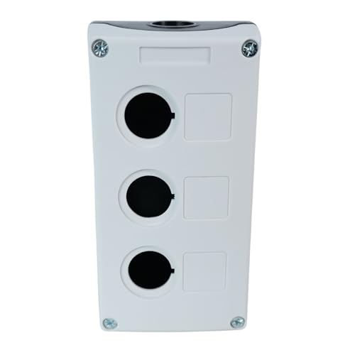 3 Button Mounting Hole Push Button Switch Control Station Box