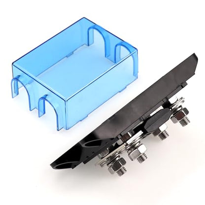 2-Way AMG Mega Fuse Holder Kit, Includes 2 Pcs 100A and 2 Pcs 300A ANM Fuse for Cars - size: 100A300A