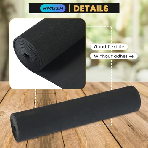 1/8" Thick X 17" Wide X 80" Long Closed-Cell Foam Neoprene Padding - size: 1/8" Thick X 17" Wide X 80" Long