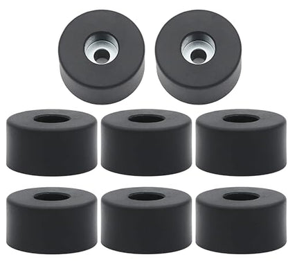 bizhala 8PCS 192310GS Air Compressor Isolator Rubber Feet Foot Mount Compatible for Coleman Powermate Sanborn 094-0026 E106661 for Many Compressors Generators Pressure Washers Anti Vibration Foot Pad
