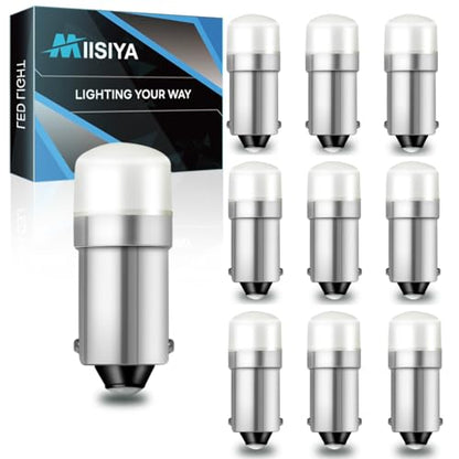 1820 Bulb 1445 1816 1815 1818 1819 757 53 57 313 BA9S Led Bulb 10-30Volt for Train Lights,House Number Light Bulb,Bingo Board Display and Industrial White 10Pack - color: White 1820 Bulb