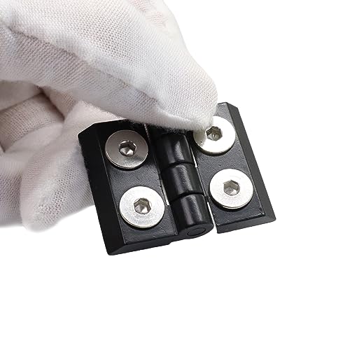 4 Sets 2020 Aluminum Extrusion Accessories Hardware Hinge Connector - style: HYLS