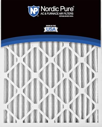 Nordic Pure 20x20x2 (19 1/2 x 19 1/2 x 1 3/4) Pleated MERV 13 Air Filters 3 Pack - style: MERV 13