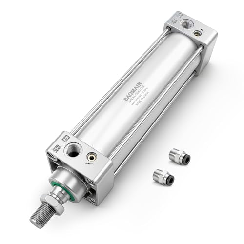 BAOMAIN Pneumatic Air Cylinder 2" Bore 10" Stroke SC50x250