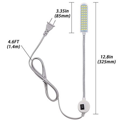 Sewing Machine Light (36LEDs) Gooseneck Work Light