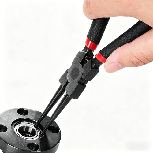 BLACK CANYON 90-Degree External Snap Ring Pliers, Fixed Tip Circlip Tool - size: 0-Degree
