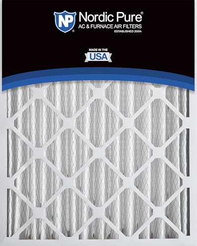 Nordic Pure 20x25x4 Pleated MERV 10 Air Filters 2 Pack - style: MERV 10