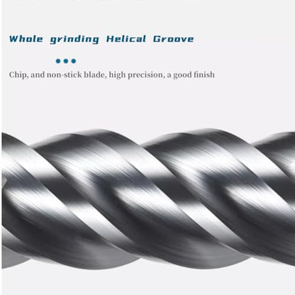 2PCS 3/4'' Carbide Square End Mill Bits Set, Milling Bits Cutter 3/4 Carbide End Mills for Alloy Steels/Hardened Steels, HRC 45 Deg Single End 4 Flute AlTiN Coating (2PCS 3/4in) - size: 2PCS 3/4in