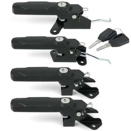 Deluxe Full Door Latch Handle Locks Kit, 4Pcs, 715009952