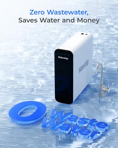 Waterdrop TSU 0.01 Micron Ultra Filtration Under Sink Water Filter System