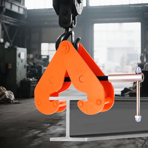 BEAMNOVA 2-Ton I Beam Clamp 4400lbs Load Capacity Heavy Duty