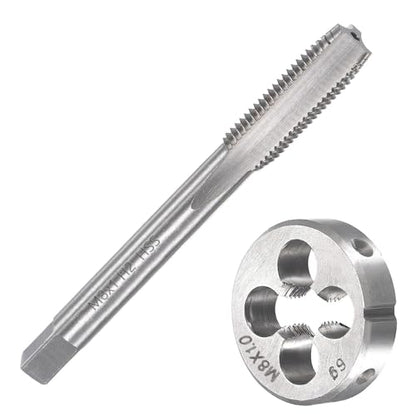M8 X 1.25 Metric Tap and Die Set, Threading Tap Die Set - color: m8*1.25
