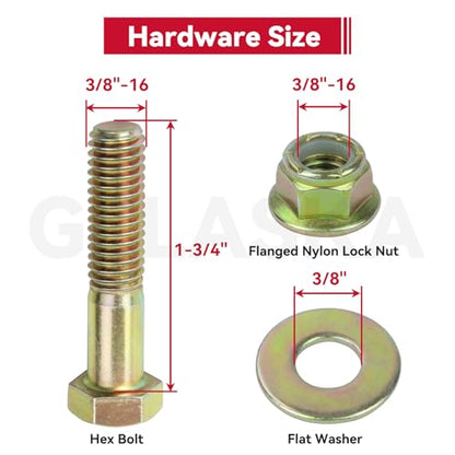 GELASKA 753-08171 756-04129b Idler Pulley 4.25 for Cub Cadet 50" 54" RZT 50 - color: A1 1x756-04129 Yellow