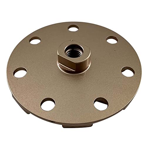 5" S Segment Grinding Wheels, #60/80 Grit, 5/8"-11 Threaded Arbor - style: 5" Diameter (S Segment)