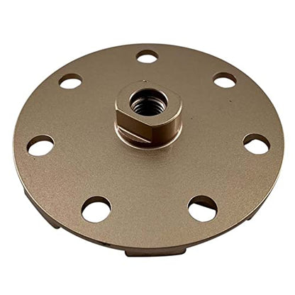 5" S Segment Grinding Wheels, #60/80 Grit, 5/8"-11 Threaded Arbor - style: 5" Diameter (S Segment)