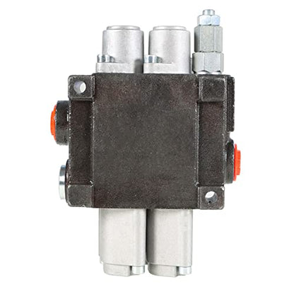 findmall 2 Spool Hydraulic Directional Control Valve 11GPM 3625PSI - size: 11 GPM, style: 2 Spool