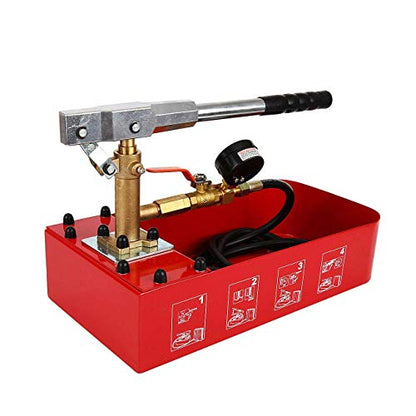 IRONWALLS Hydrostatic Pressure Tester, Pressure Test Pump 5Mpa, 2 Gallon - size: 2 Gallon Tank