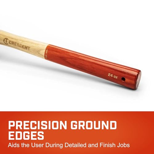 Crescent 24 oz Ball Pein Hammer with Wood Handle | CHWBP24
