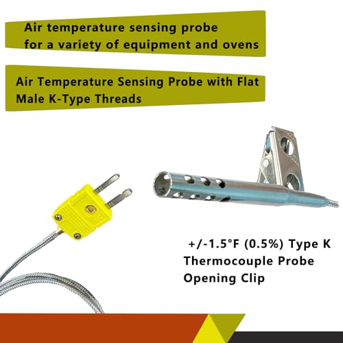 TL3163K k-Type thermocouple air Probe Stainless Steel Open