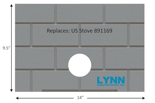 Replacement US Stove American Harvest 6039 Ceramic Brick, 891139, 2810A - size: 891139
