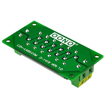 16Amp AC/DC 2x12 Position Terminal Block Distribution Module