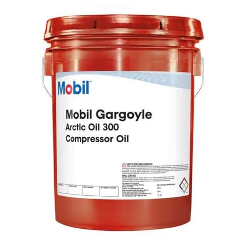 Mobil Gargoyle Arctic 300, Compressor Oil, 5 gal.