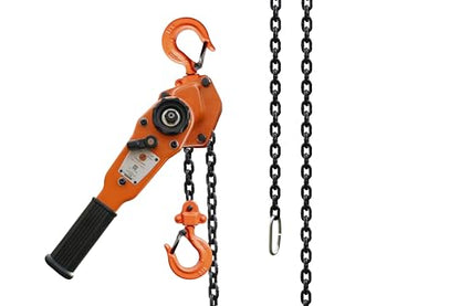GORILA Manual Lever Hoist 360° | Manual Ratchet Chain Puller Hoist | 1100 LBS - 10FT (0,5Ton - 3m) | Safety Factor 4:1 | Since 1989 - size: 1100lbs - 10ft / 0,5t - 3m