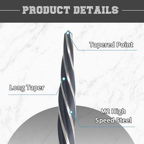 5/8" Durable Reamer Drill Bit M2 HSS - size: 5/8"