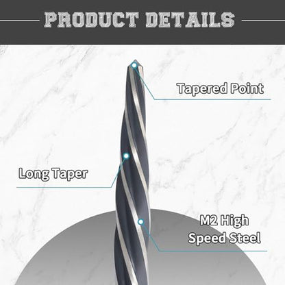 5/8" Durable Reamer Drill Bit M2 HSS - size: 5/8"