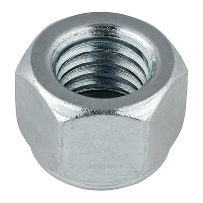 1/2"-13 (50 Pack) Nylock Hex Nuts, Grade 2, Nylon Insert Locknut by Makers Bolt - size: 1/2"-13 (50 pack)