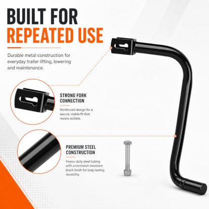 SUNJIKA Heavy Duty Jack Handle Replacement for Various Square Jack Models