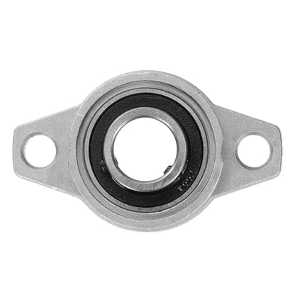uxcell 2pcs KFL004 Pillow Block Bearings 20mm Bore Bearing Units Zinc Alloy Flange Mounted Bearing Housing, P6(ABEC3) - size: KFL004