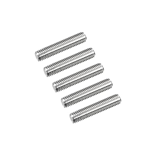 MECCANIXITY Fully Threaded Rod M8 x 35mm 1.25mm Thread Pitch 304 Stainless Steel Right Hand Threaded Rods Bar Studs 5 Pack - size: M8 x 35mm