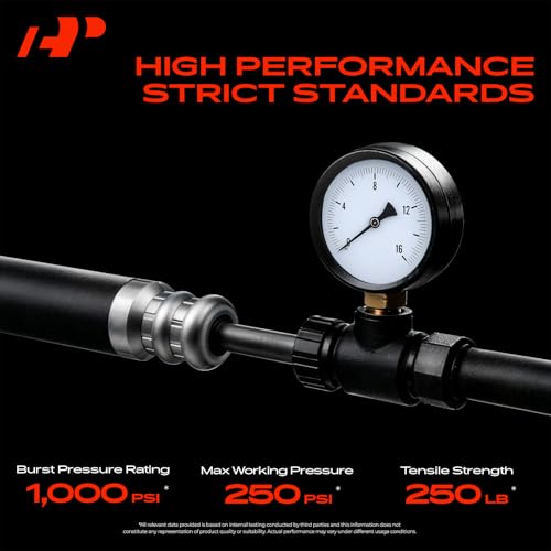 A-Premium Power Steering Pressure Hose Line Assembly, Tube To From Pump
