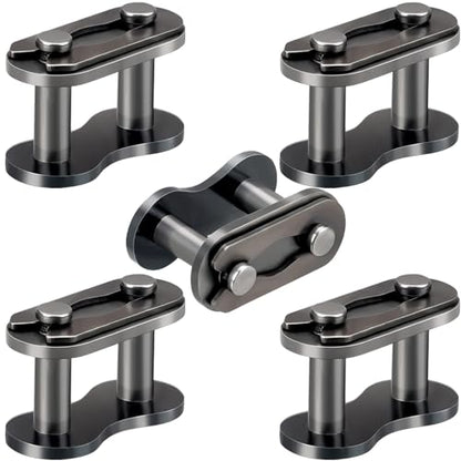 PAGOW 5 Pcs #420 Chain Master Link Roller, Steel Alloy Heavy Duty Connector for Motorcycle 50cc-125cc ATV Quad 4 Wheeler - color: #420, 5pcs