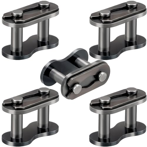 PAGOW 5 Pcs #420 Chain Master Link Roller, Steel Alloy Heavy Duty Connector for Motorcycle 50cc-125cc ATV Quad 4 Wheeler - color: #420, 5pcs