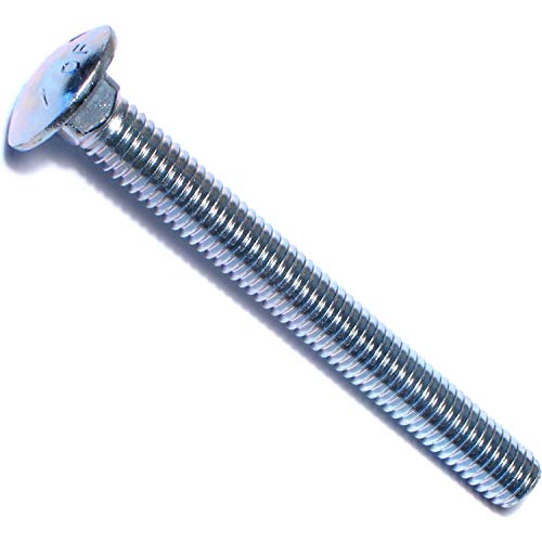 Hard-to-Find Fastener 014973453206 Carriage Bolt Grade 5, 3/8-16 x 3-1/2, Piece-6 - size: 3/8-16 x 3-1/2"