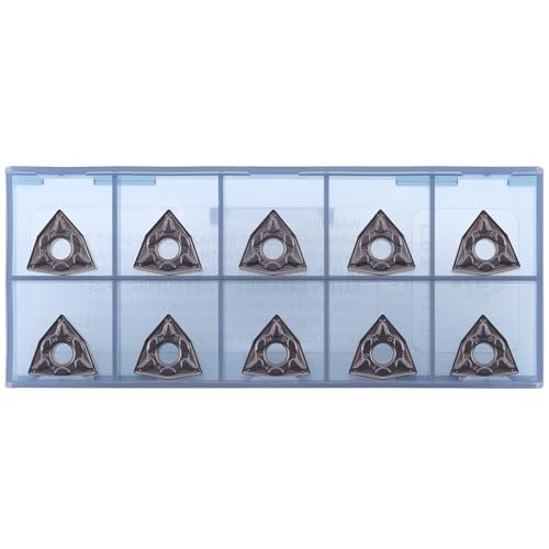 CNC Carbide Inserts WNMG331 Wnmg 060404 for Metal Cutting Steel, Semi-Finishing chipbreaker for Turning Insert, 10 PCS - size: WNMG 331-PM