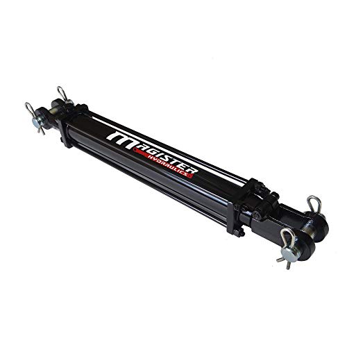 Double Acting Hydraulic Cylinder - AG Tie-Rod Hydraulic Cylinder 2500 PSI Agriculture Standard 2.5" bore 10" Stroke (2.5x10) - size: 10" Stroke, style: 2.5" Bore