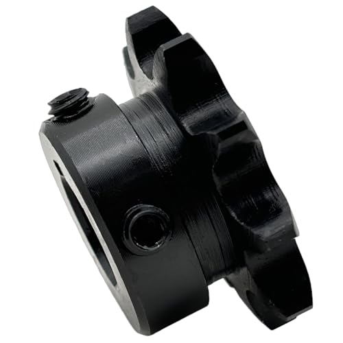 #40 Roller Chain Sprocket Type B 5/8 inch Bore 10 Tooth, Hardened Antirust 1045 Steel Drive Sprockets 40B10-5/8