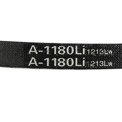 uxcell A1180 V-Belts 1180mm Inner Girth 13mm Top Width 8mm Thickness A-Section Rubber Drive Transmission Belt - size: 1180mm