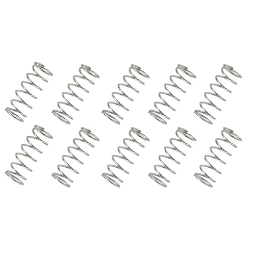 150pcs Compression Spring, 304 Stainless Steel Small Spring (0.3 * 4 * 10mm), 4mm OD, 10mm Length, 0.3mm Wire Diameter - size: 0.3*4*10mm