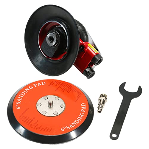 Professional 6" Air Random Orbit Sander, Dual Action Sander, Low Vibration
