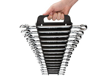 TEKTON Combination Wrench Set, 15-Piece (1/4-1 in.) - Holder | 18772 - size: 15-pc. (1/4-1 in.), style: Holder