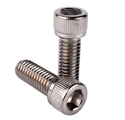 5/16-18 x 1-1/4" Allen Hex Socket Head Screw Bolt, 304 Stainless Steel 18-8, UNC Machine Full Thread, Pack of 15 - size: 5/16-18 x 1-1/4" (15 PCS)