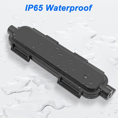 XMSJSIY Waterproof Optic Fiber Protection Connection Box LC Coupler-4PCS