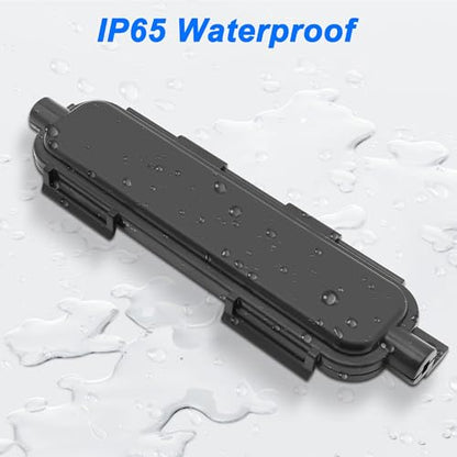 XMSJSIY Waterproof Optic Fiber Protection Connection Box LC Coupler-4PCS