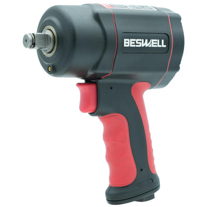 BESWELL BW-112F2N 1/2“ Twin Hammer Air Impact Wrench, 1033 Ft-Lbs Torque