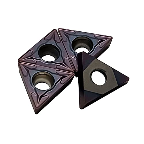 20pcs Carbide turnning Inserts TCMT21.51 TCMT110204 Carbide Insert for Lathe Turning Tool Holder for Steel,Stainless Steel - style: 20pcs TCMT110204 grey